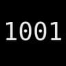 1001 AI logo
