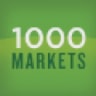 1000 Markets logo