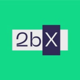 2bX logo