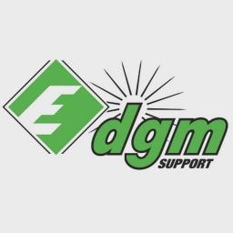 D.G.M logo
