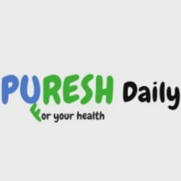 Puresh Milk logo