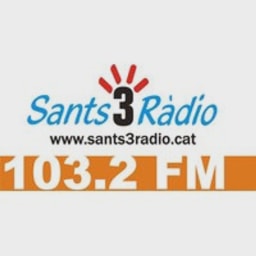 Sants 3 Ràdio logo