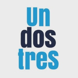 UnDosTres logo