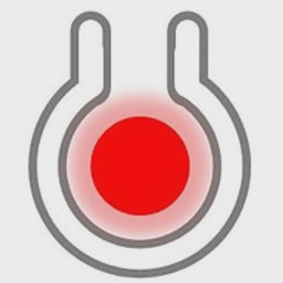 V-Glass logo
