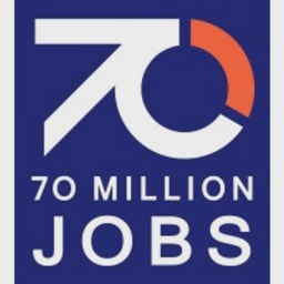 70 Million Jobs logo