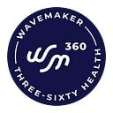 Wavemaker Three-Sixty Health logo